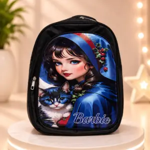 Blue Princess School Backpack
